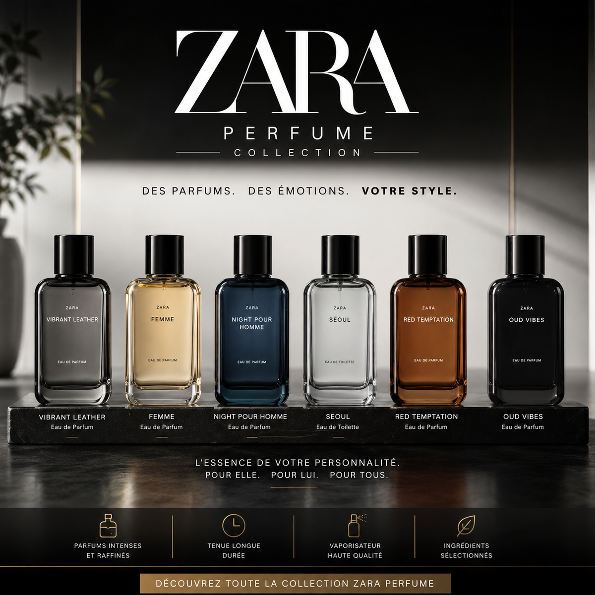 ZARA Perfume Collection