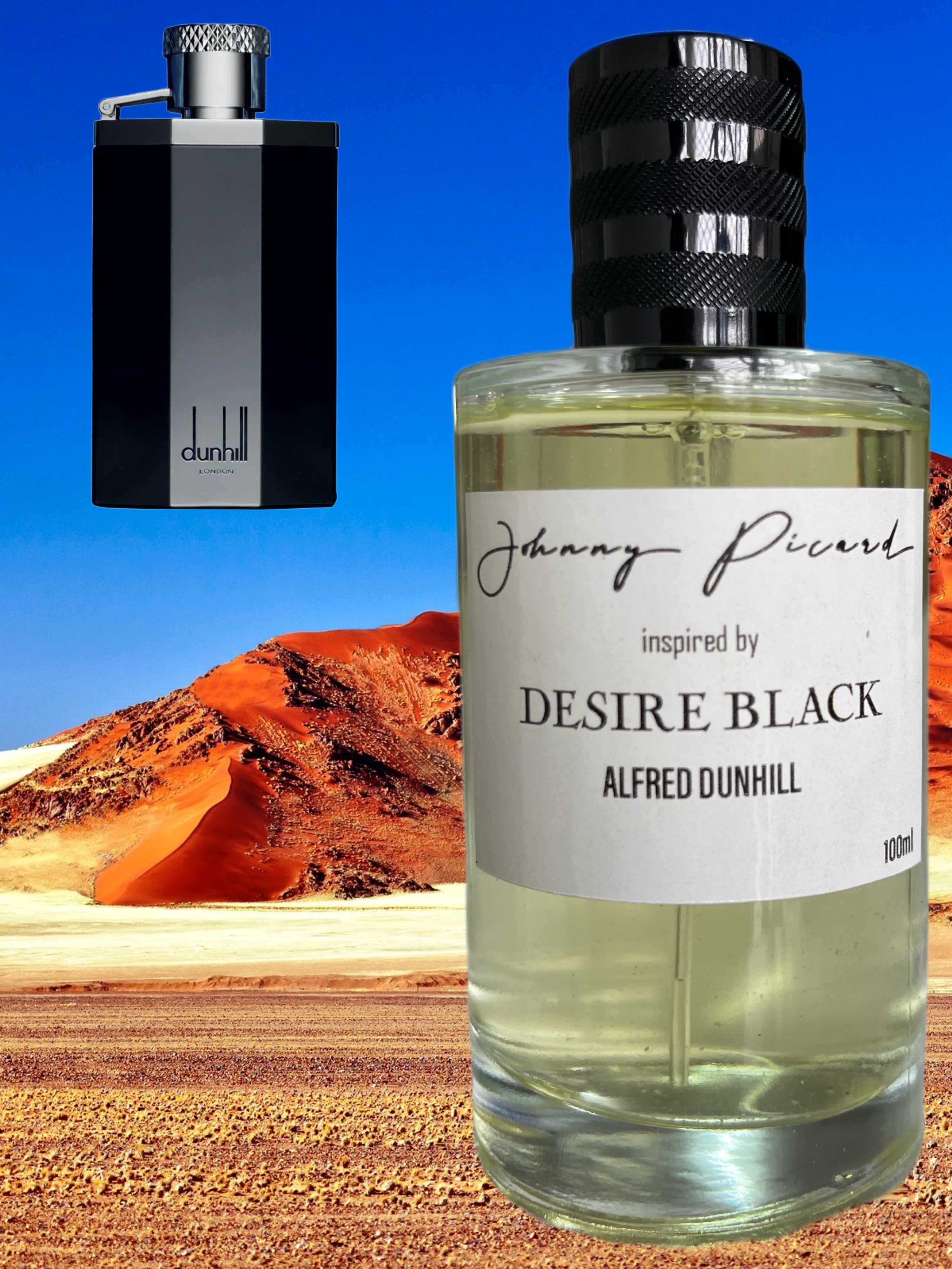 Johnny picard inspired by Desire Black  ALFRED DUNHILL