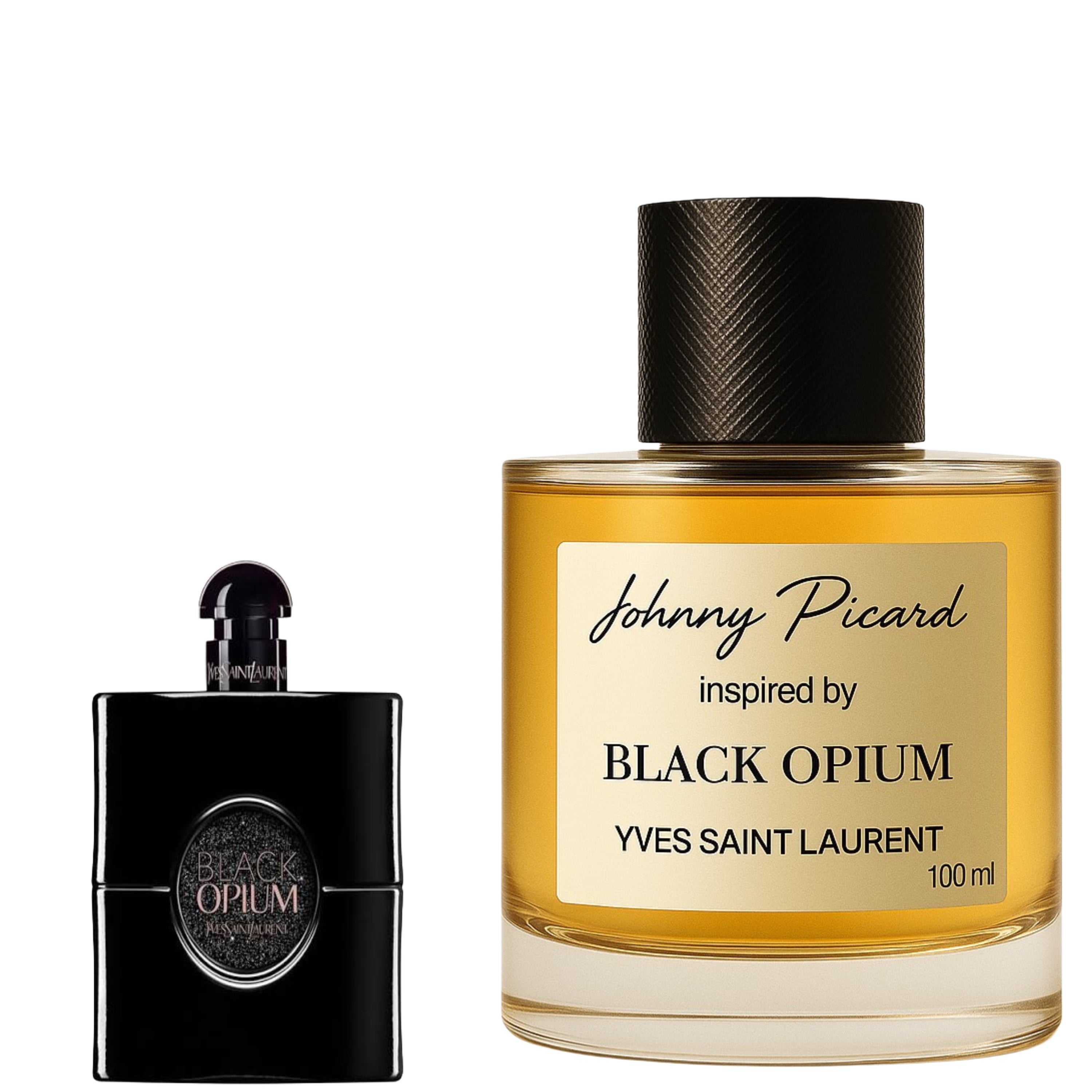 johnny picard inspired by black opium  YVES SAINT LAURENT