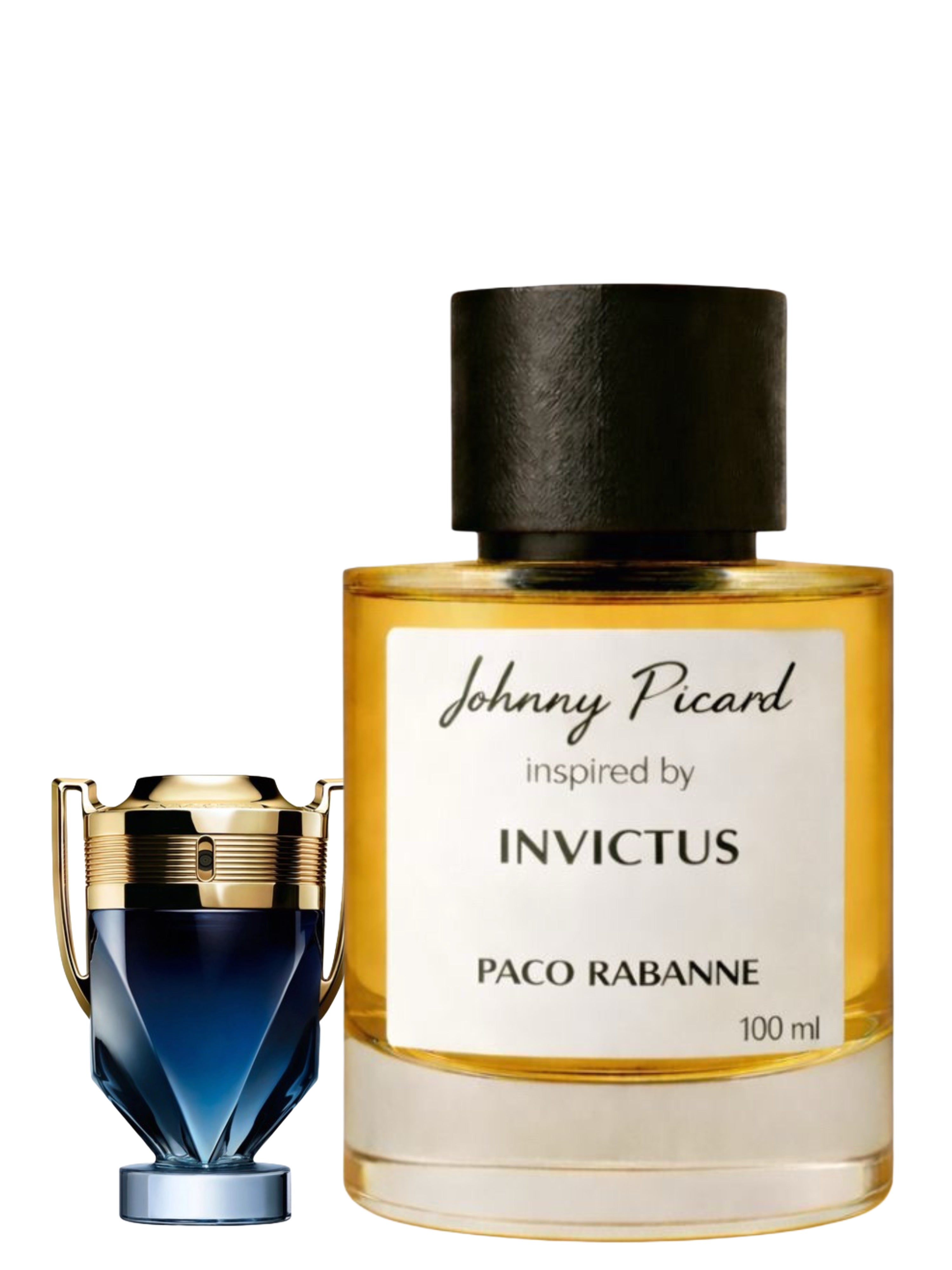 Johnny Picard inspired by invictus de PACO RABANNE