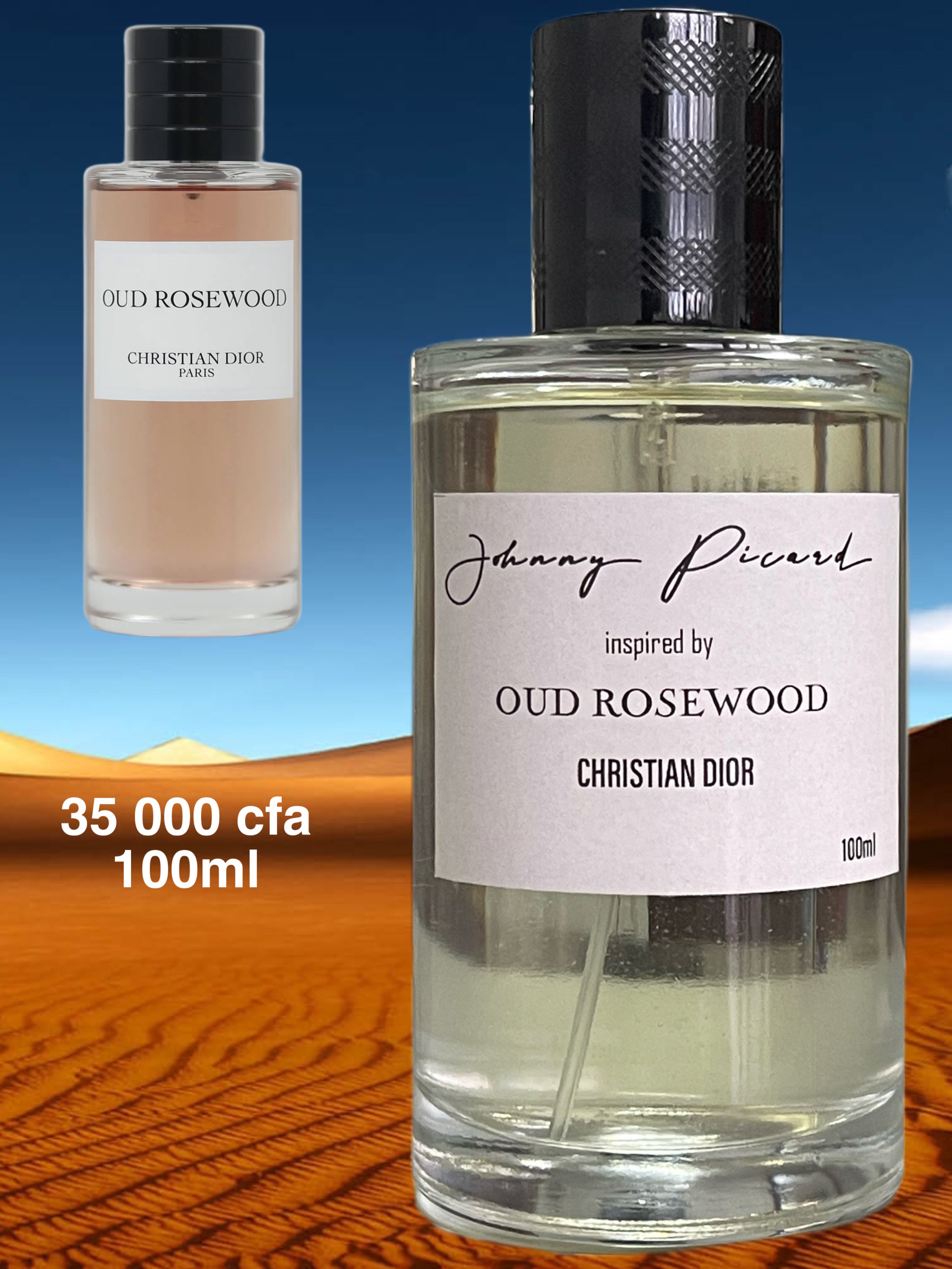johnny picard inspired by oud rosewood  CHRISTIAN DIOR