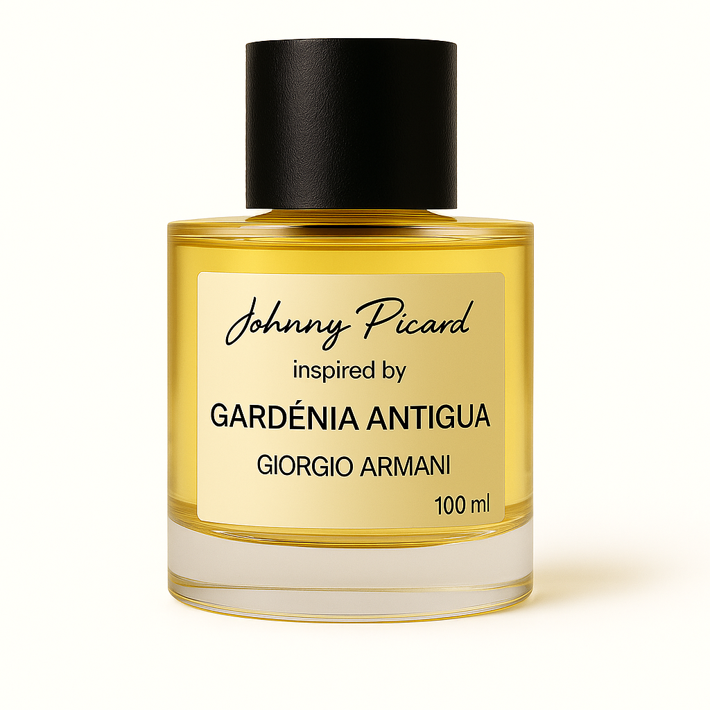 Johnny Picard inspired by Gardénia Antigua GIORGIO ARMANI