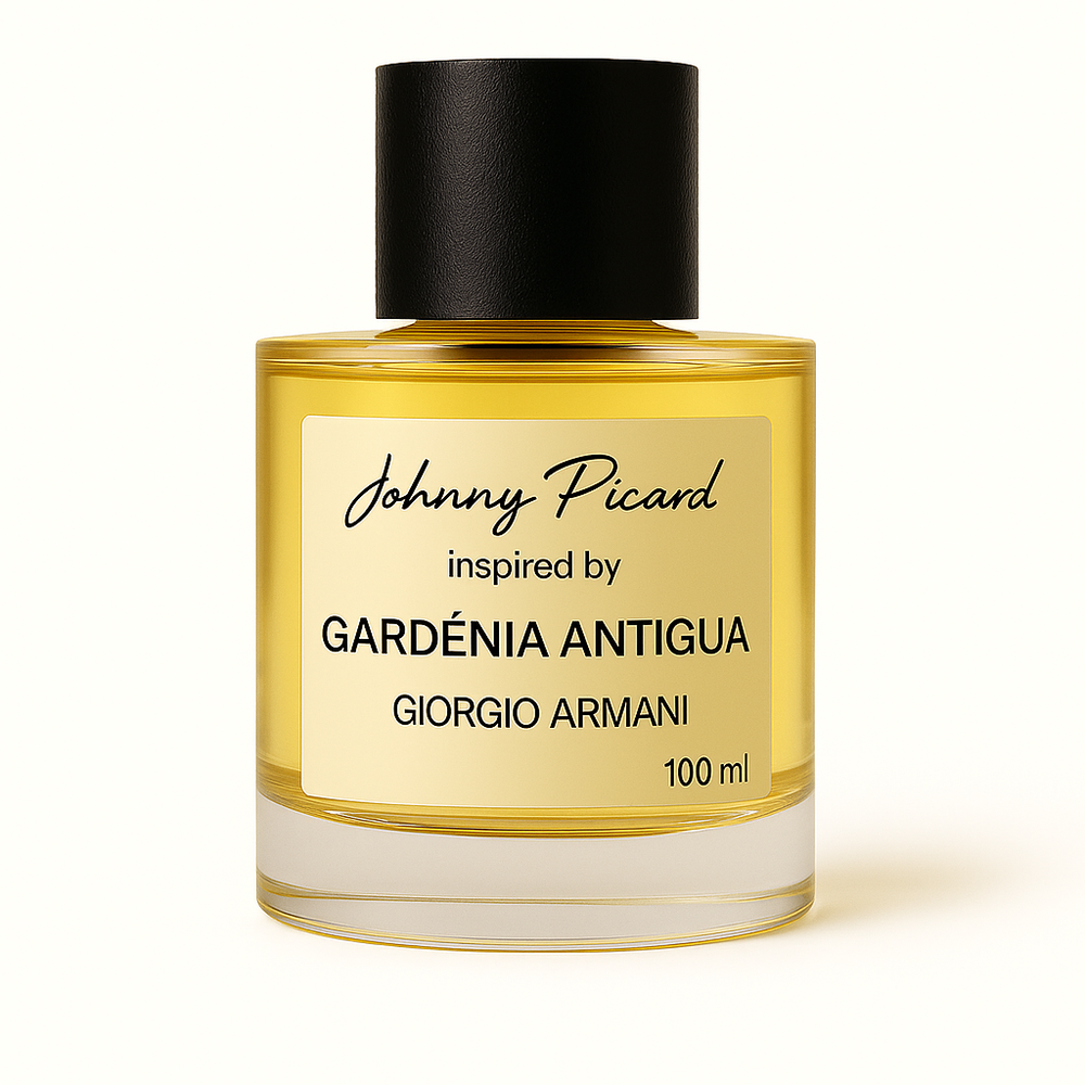 Johnny Picard inspired by Gardénia Antigua GIORGIO ARMANI
