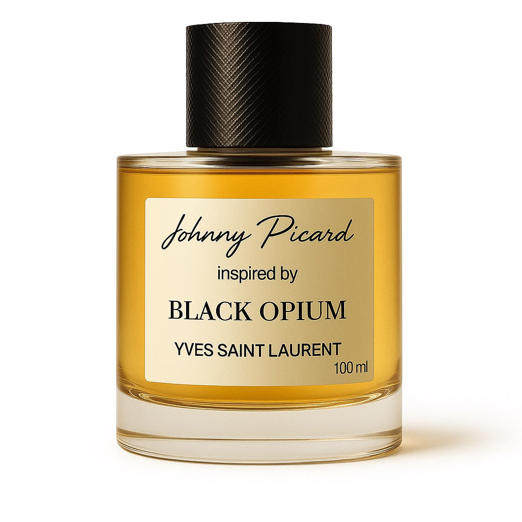 johnny picard inspired by black opium  YVES SAINT LAURENT