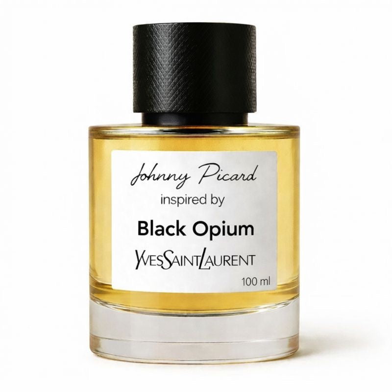 johnny picard inspired by black opium  YVES SAINT LAURENT