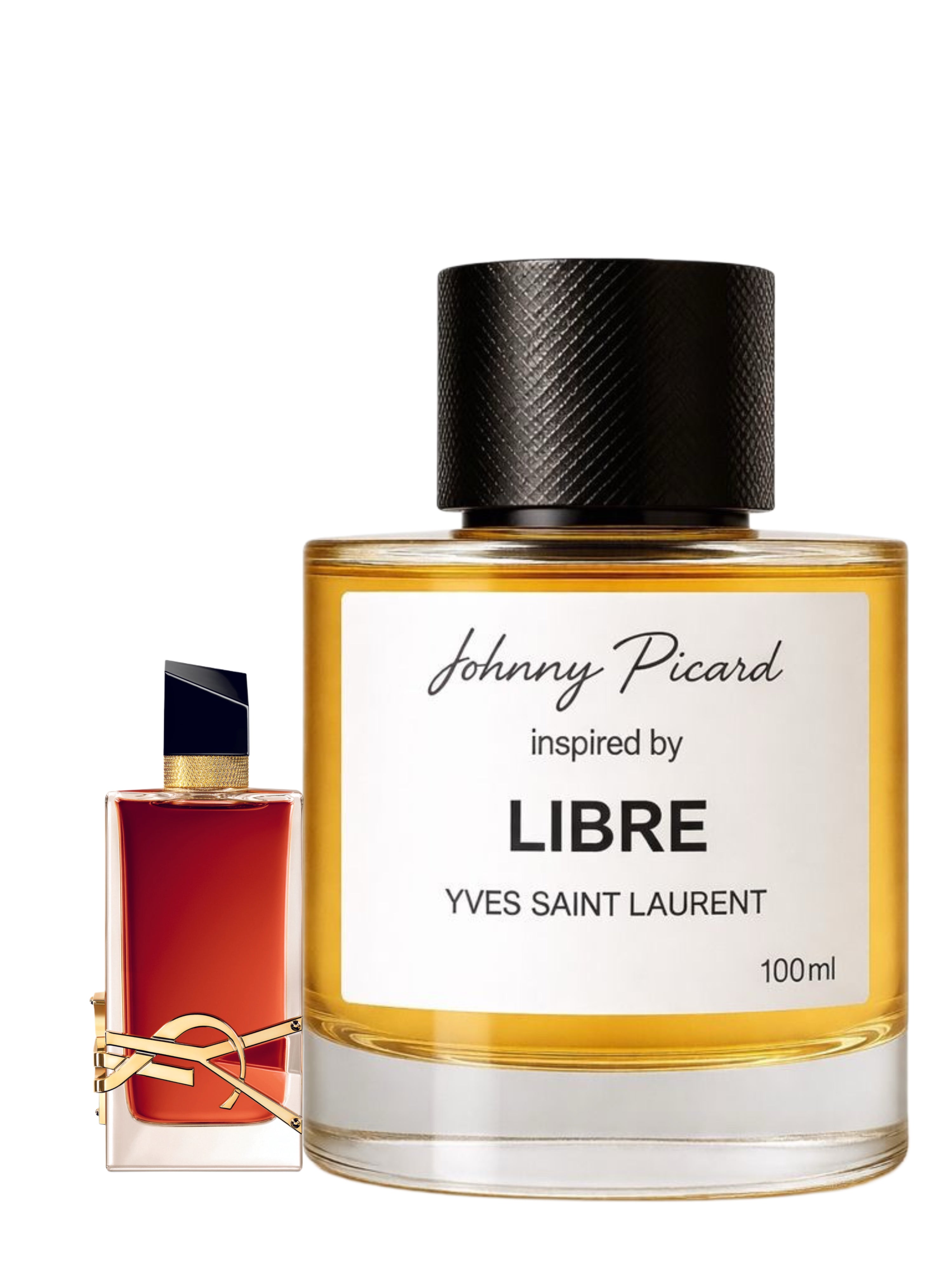 Johnny Picard inspired by Libre YVES SAINT LAURENT