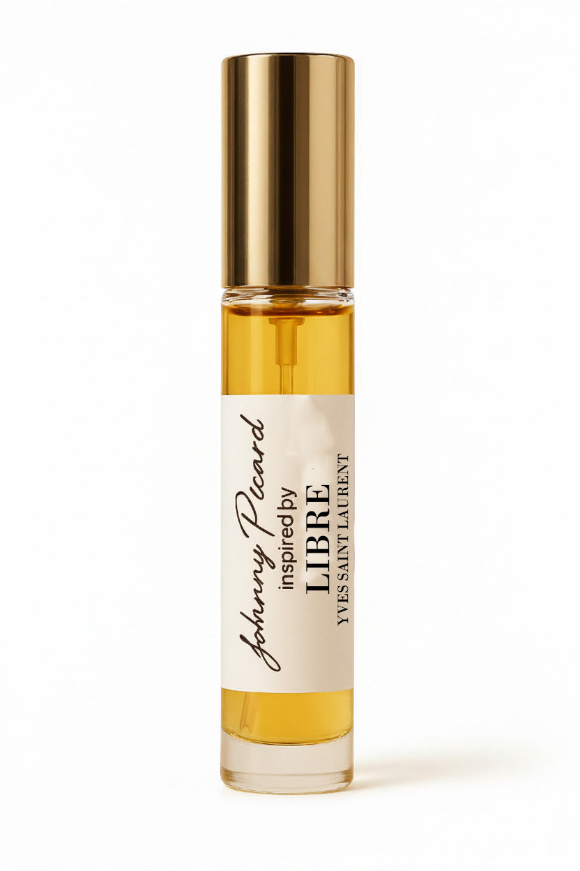 Johnny Picard inspired by Libre YVES SAINT LAURENT