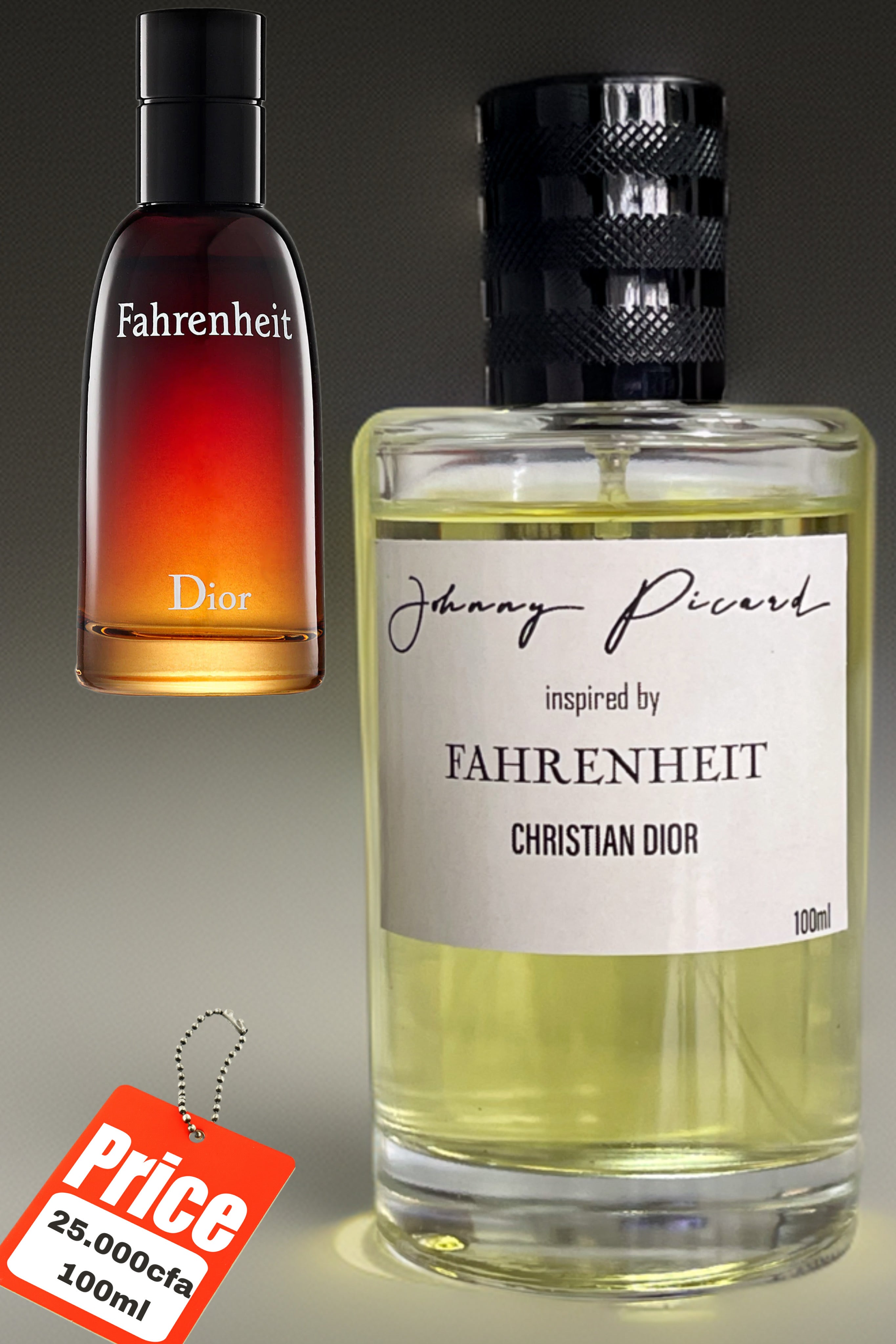 Johnny picard inspired by Fahrenheit  CHRISTIAN DIOR