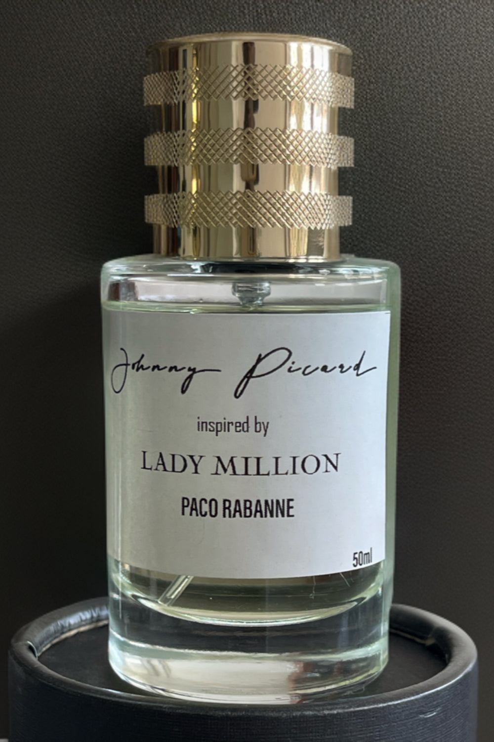 johnny picard inspired by lady milion  PACO RABANNE
