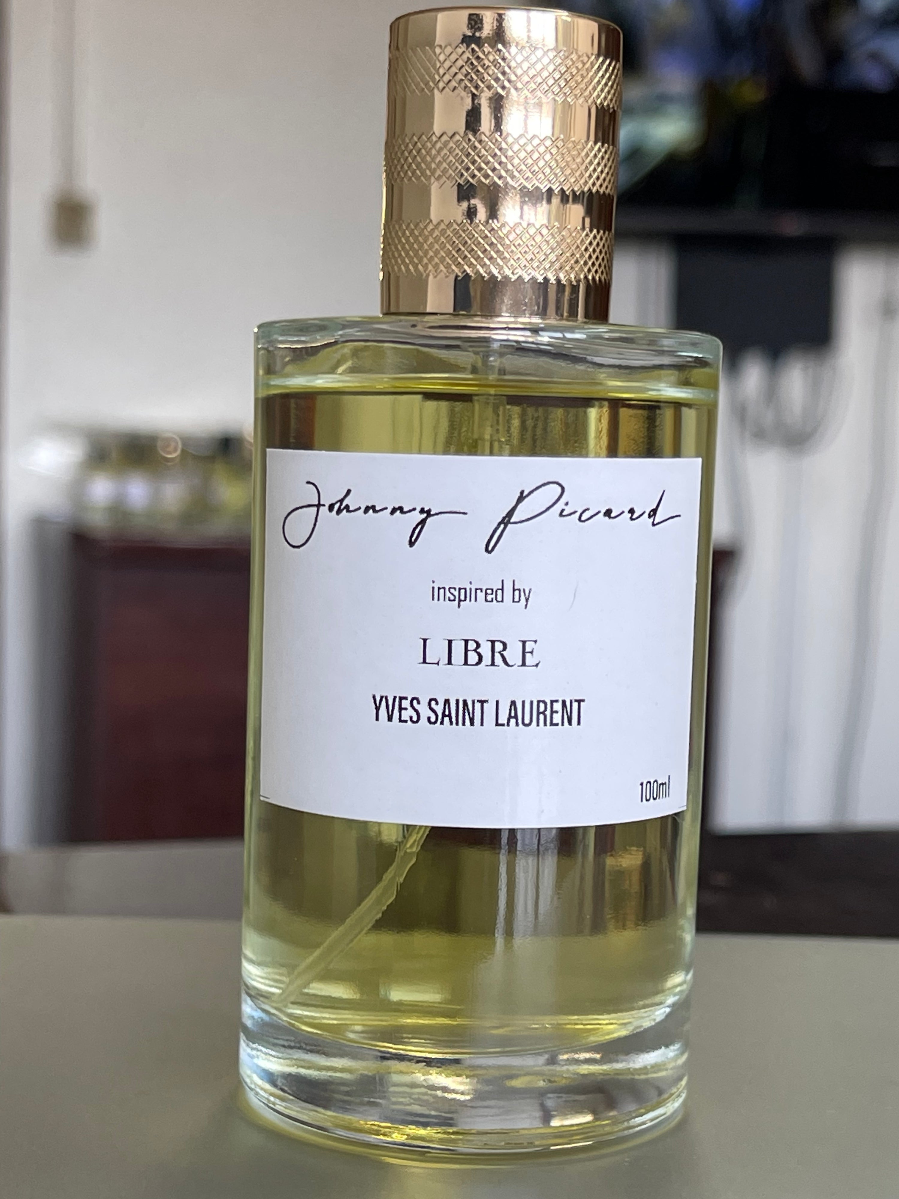 Johnny Picard inspired by Libre YVES SAINT LAURENT