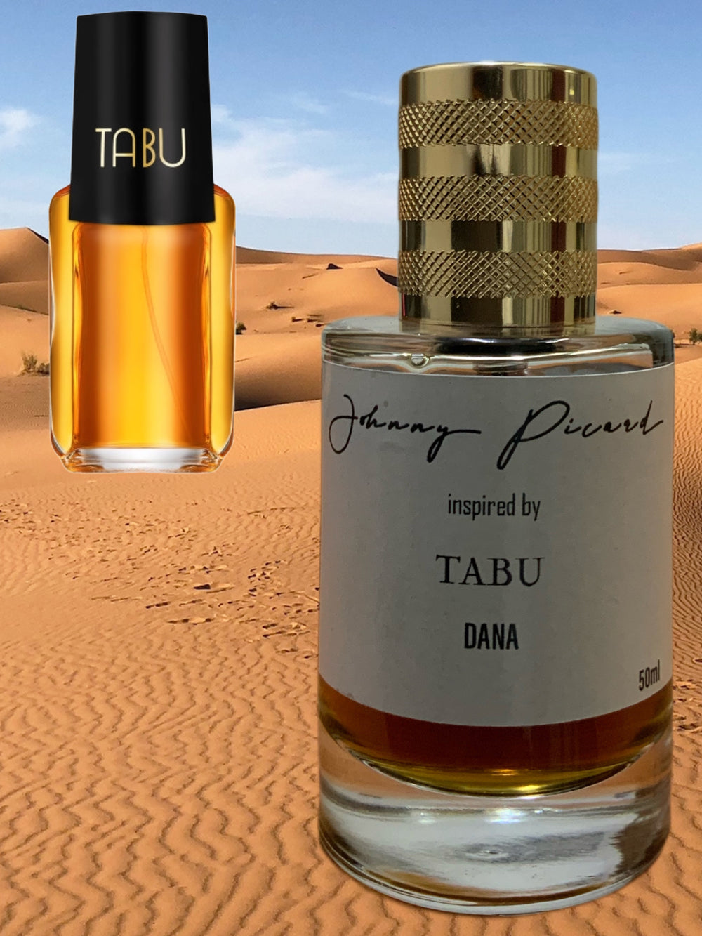 Johnny picard inspired by Tabu DANA