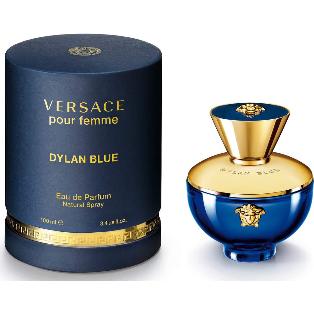 Johnnypicard inspired dylan blue woman VERSACE